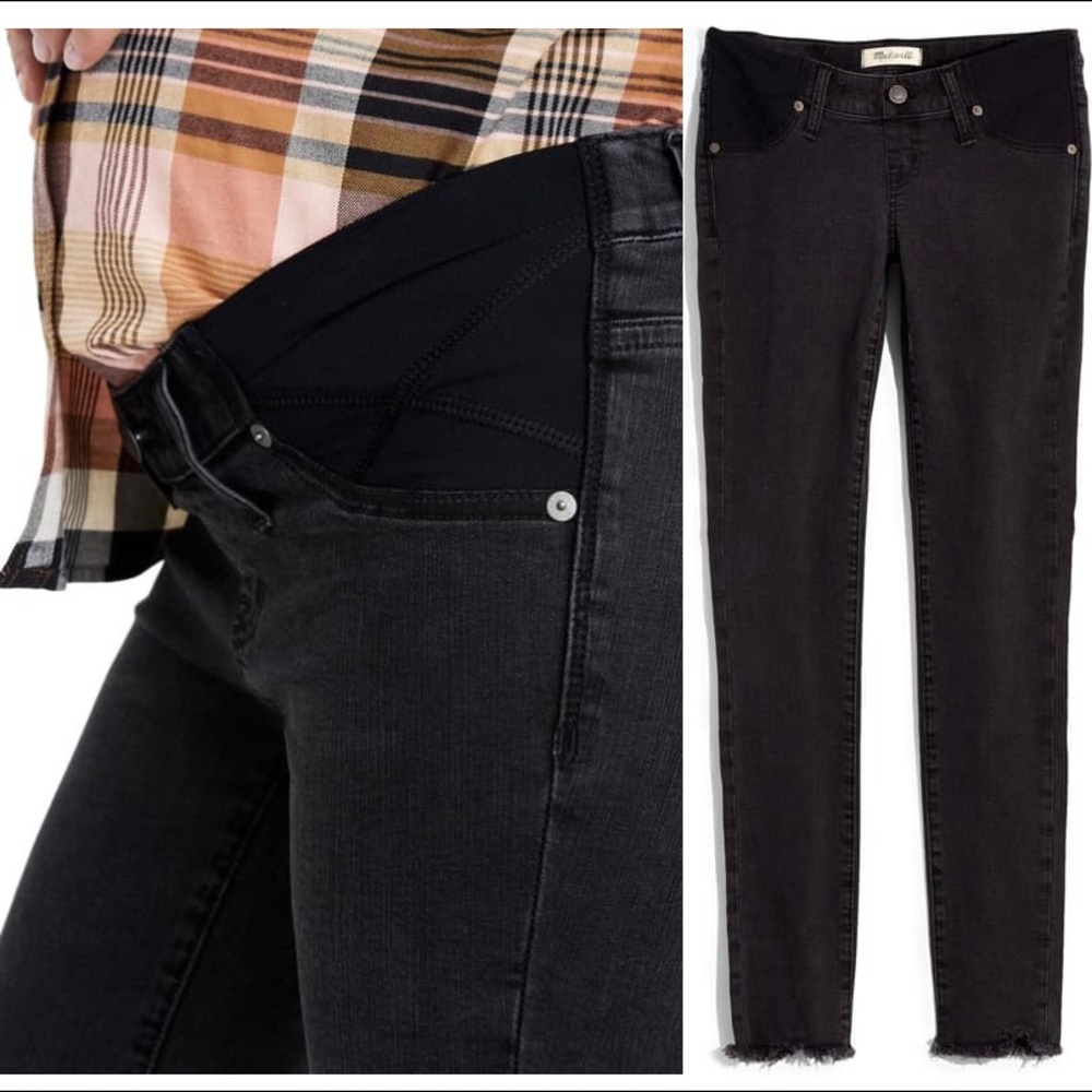 Madewell maternity jeans - size 27 - black
